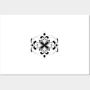 Mandala Pattern Posters and Art